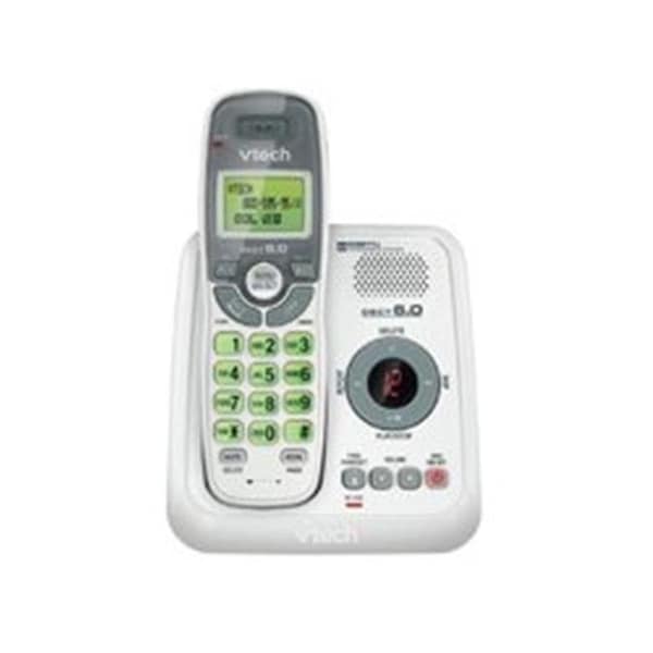 Peerless Hardware ATT-Vtech 80-7719-00 Cordless Dect 19Ghz Digital Integrated Answering Device With Caller Id; White 80-7719-00 - main